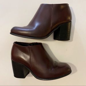 H By Hudson London Leather Ankle Boots
